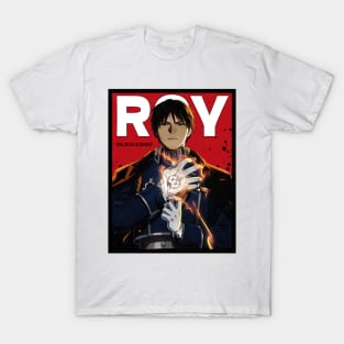 Roy Mustang Red Comic T-Shirt